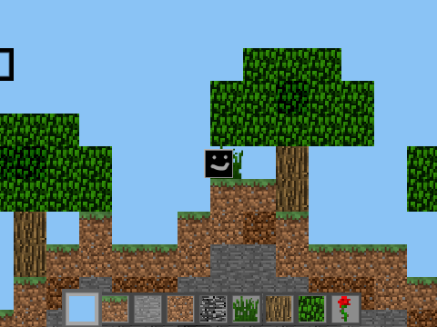 Remixable 2D Minecraft Engine Test Project