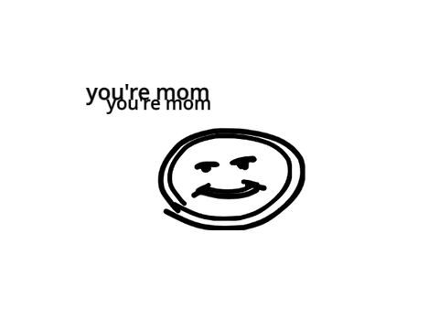 the face