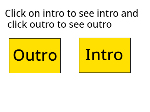 Outro and intro entry⭐