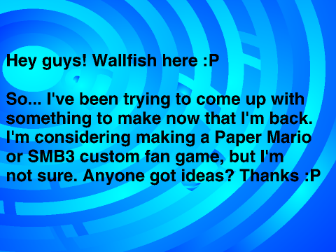 I need ideas!