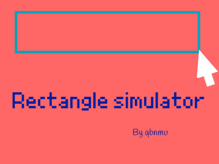 Rectangle simulator