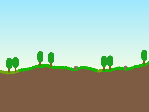 Random Scrolling Terrain Generator