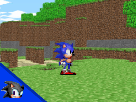 Sonic in Minecraft (SHORT)