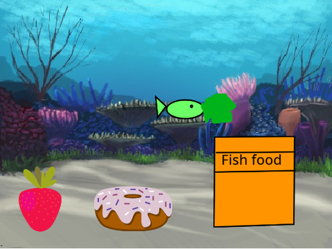 Fishy's dinner