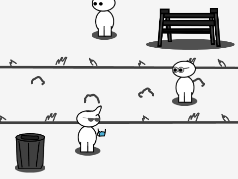 Distancing scratch remake - NPC test
