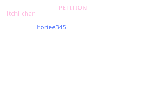 petition for no bullying | remix with your username remix