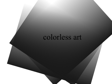 Colorless Art!
