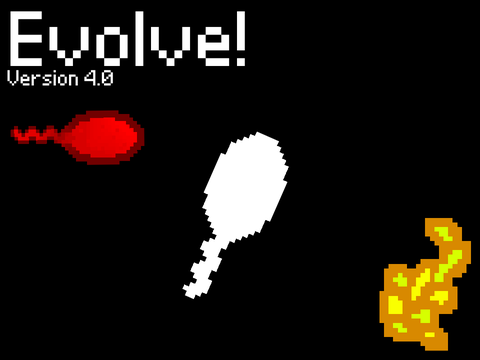 Evolve! But we made added pixel art