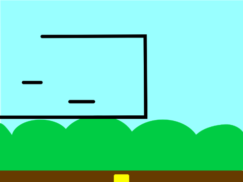 The Yellow cube (fail)