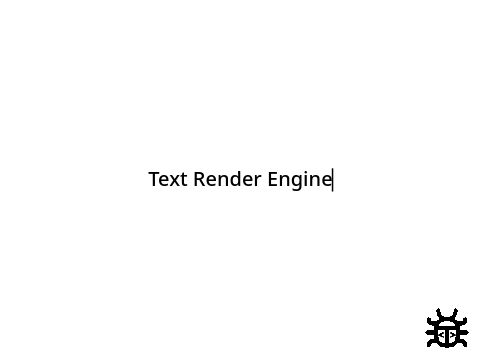 Text Render Engine