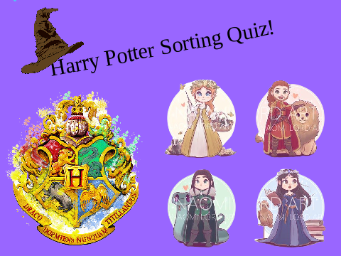 Harry Potter Sorting Quiz