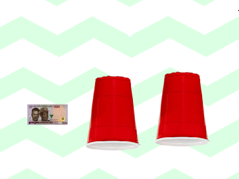 Cup shuffle game