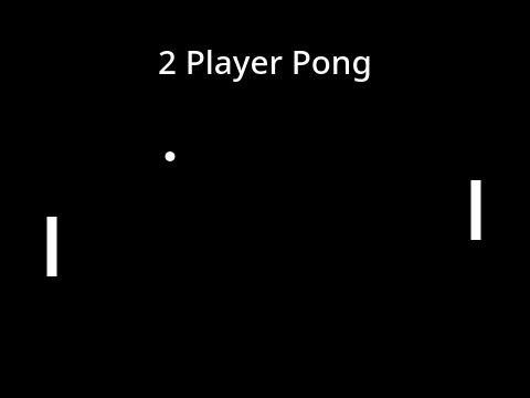 2 Player Pong