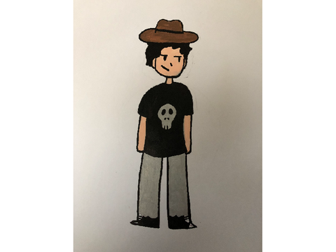 Nico in le Cowboy Hat