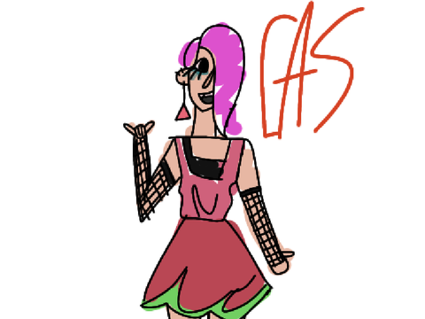 my OC, cas!