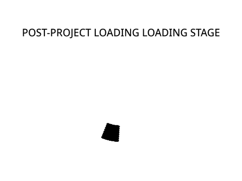 There's a new project loading stage...