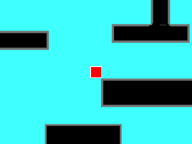 Scrolling Cloud Platformer Test