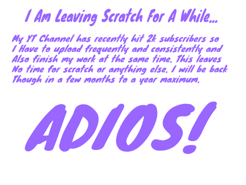 I’m Leaving Scratch