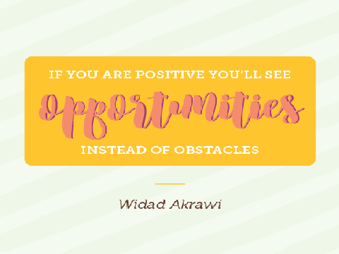 Positivity is the best 