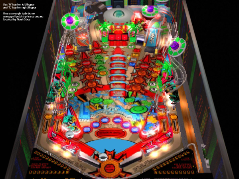 3D Pinball Physics