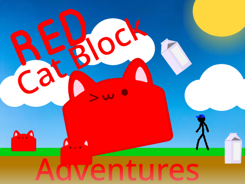 Red Cat Block Adventure 