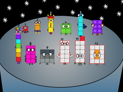 Jolly Numberblocks Band in my style 