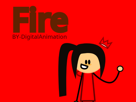 Flame A loop animation