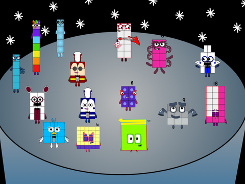 ad any numberblock to your jolly numberblocks band! remix