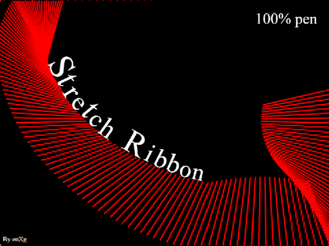 Stretch Ribbon 100% pen