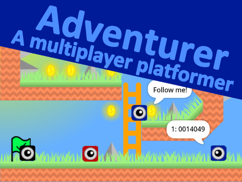 Adventurer || A cloud scrolling platformer remix