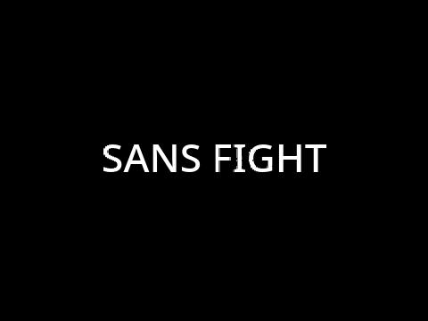 Sans fight