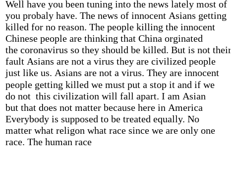 Stop Asian Hate