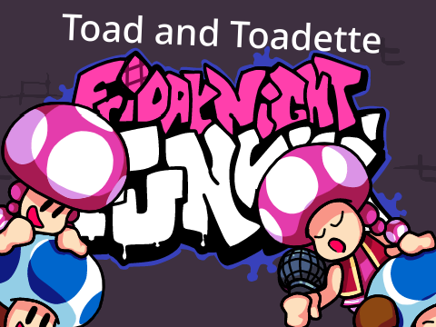 Toad and Toadette Trace - Friday Night Funkin' remix
