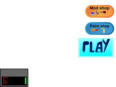Buttons for PW pen race ( Plus speedometer test)