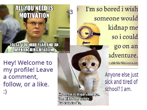I'm bored...