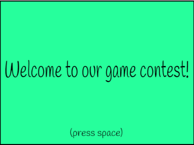 Game contest!
