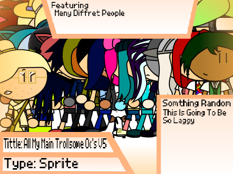 All My Main TS Oc's V5