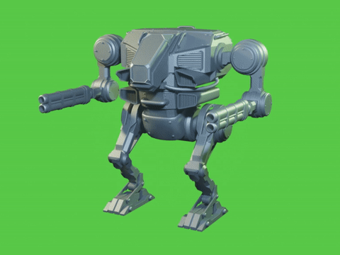 Science-Fiction Robot