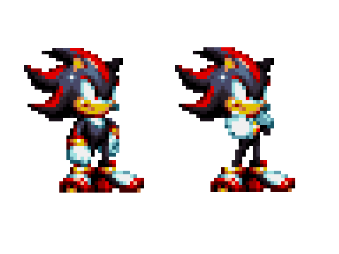 I Pixel Drew Shadow Folding His Arms