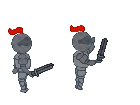 Knight Platformer Animations