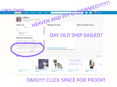 Heaven and Ivy Confirmed?!!??!?!
