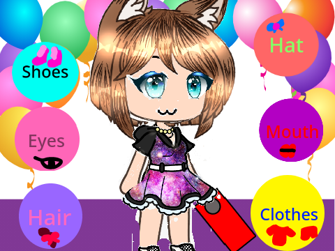 Gacha life dress up! remix