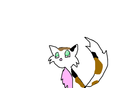 Drawing~Calico Cat