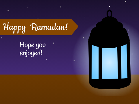 ☪︎ Ramadan lantern-lazy change :b