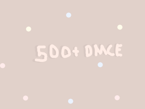 ⧼ 500+ dmce ⧽