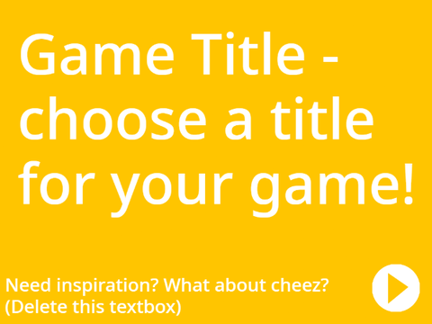 Cat and Mouse Game Template