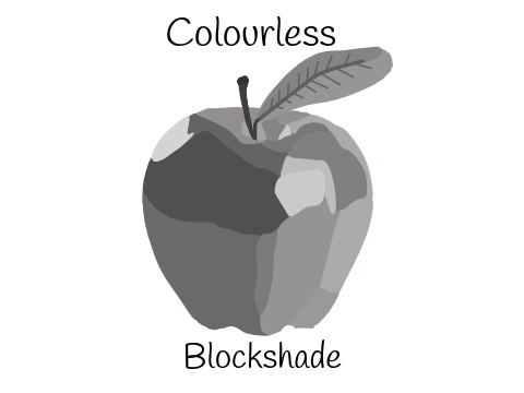 Colourless blockshade