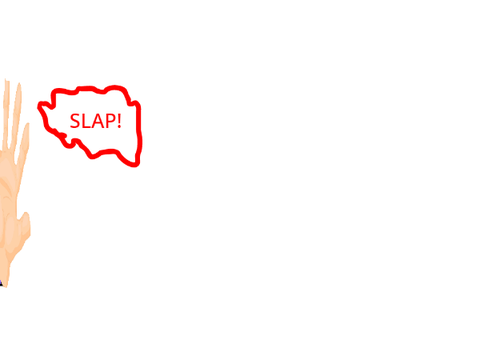 Animated hand slap for animations!