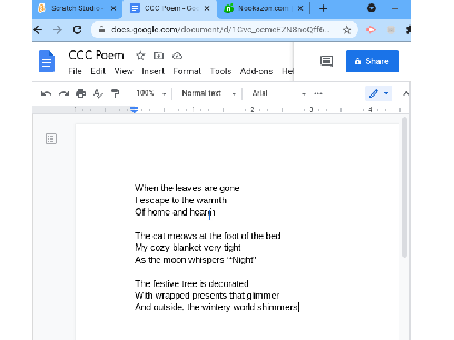 CCC Poem (with proof!)