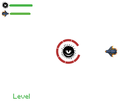 Shoot the monster 